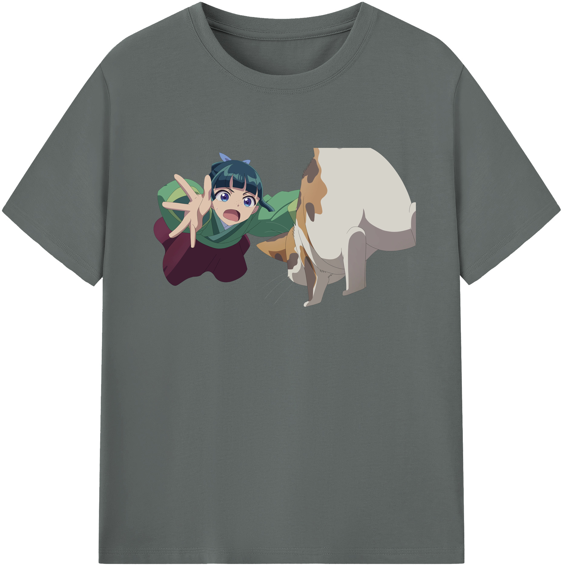 （画像用） 薬屋のひとりごと The Apothecary Diaries 綿100％ メンズ半袖Tシャツ｜肌触りやわらか＆通気性